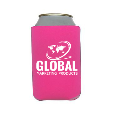 Social Coozie  Premium Full Color Dye Sublimation Collapsible Foam Can  Insulator